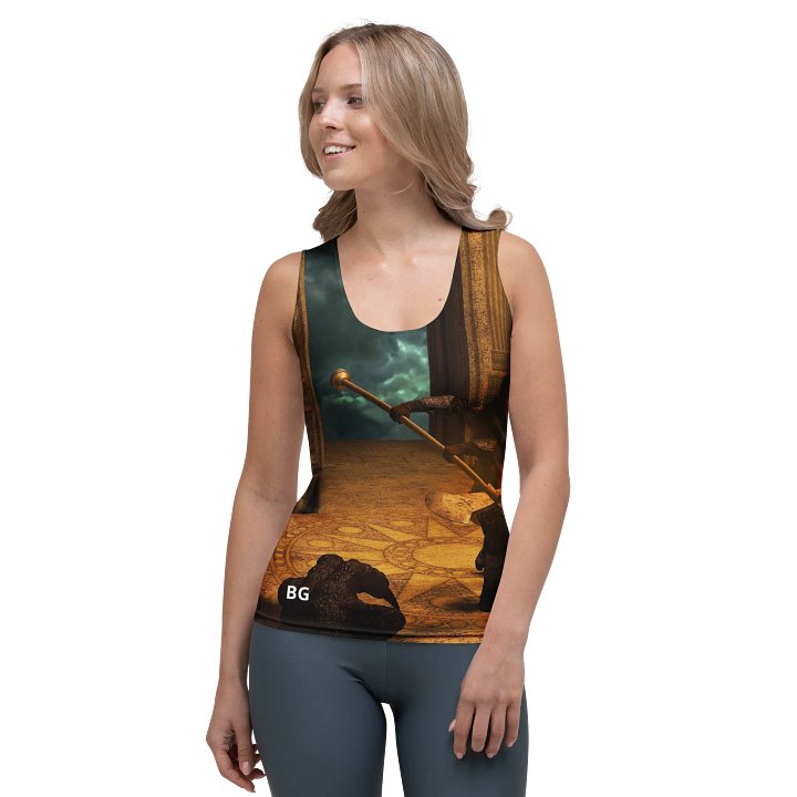 'Elven Stories - Warriors Cry Too' Women's Tank Top product image (1)