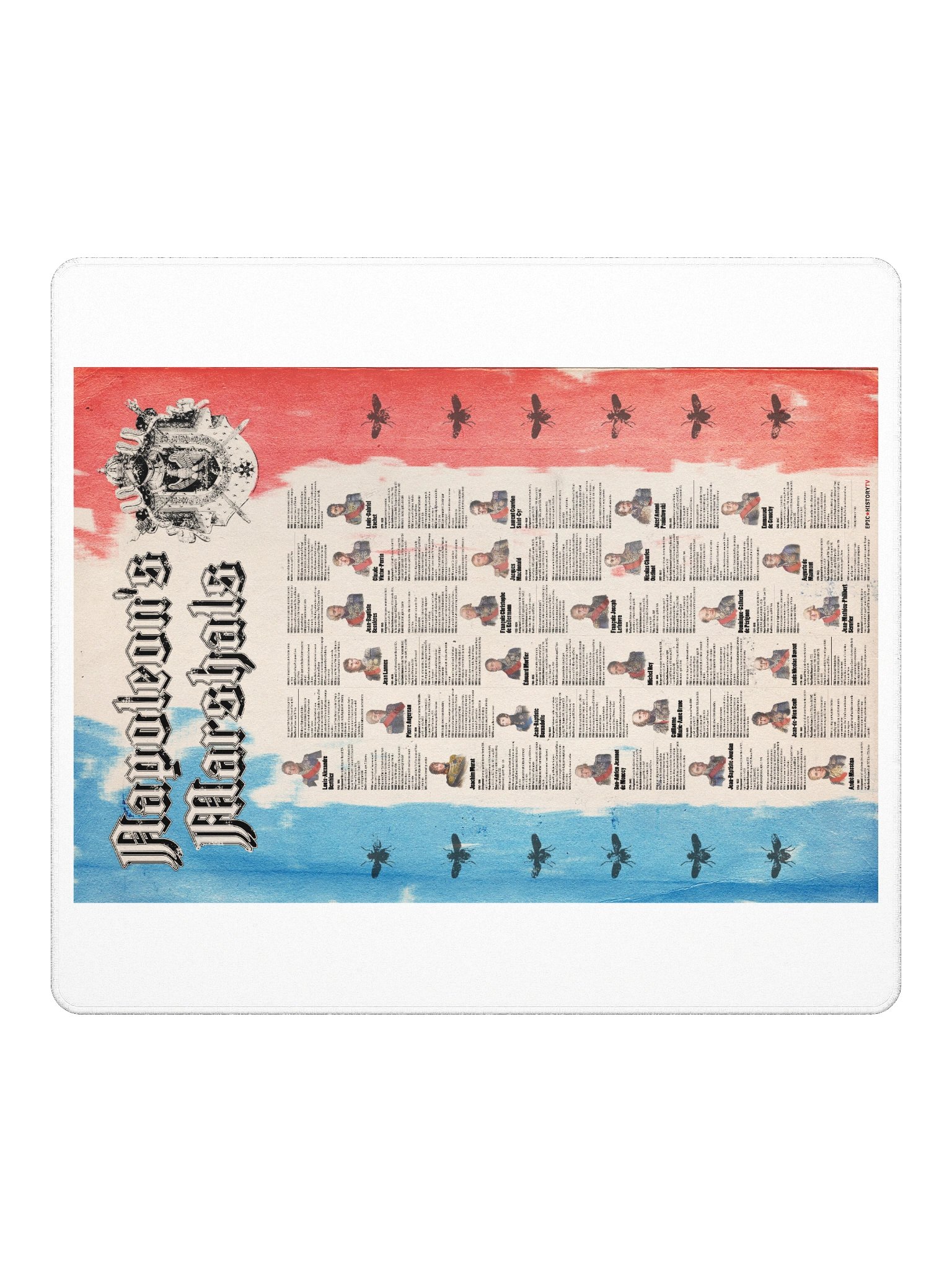 Napoleon’s Marshals - Gaming Mouse Pad product image (3)
