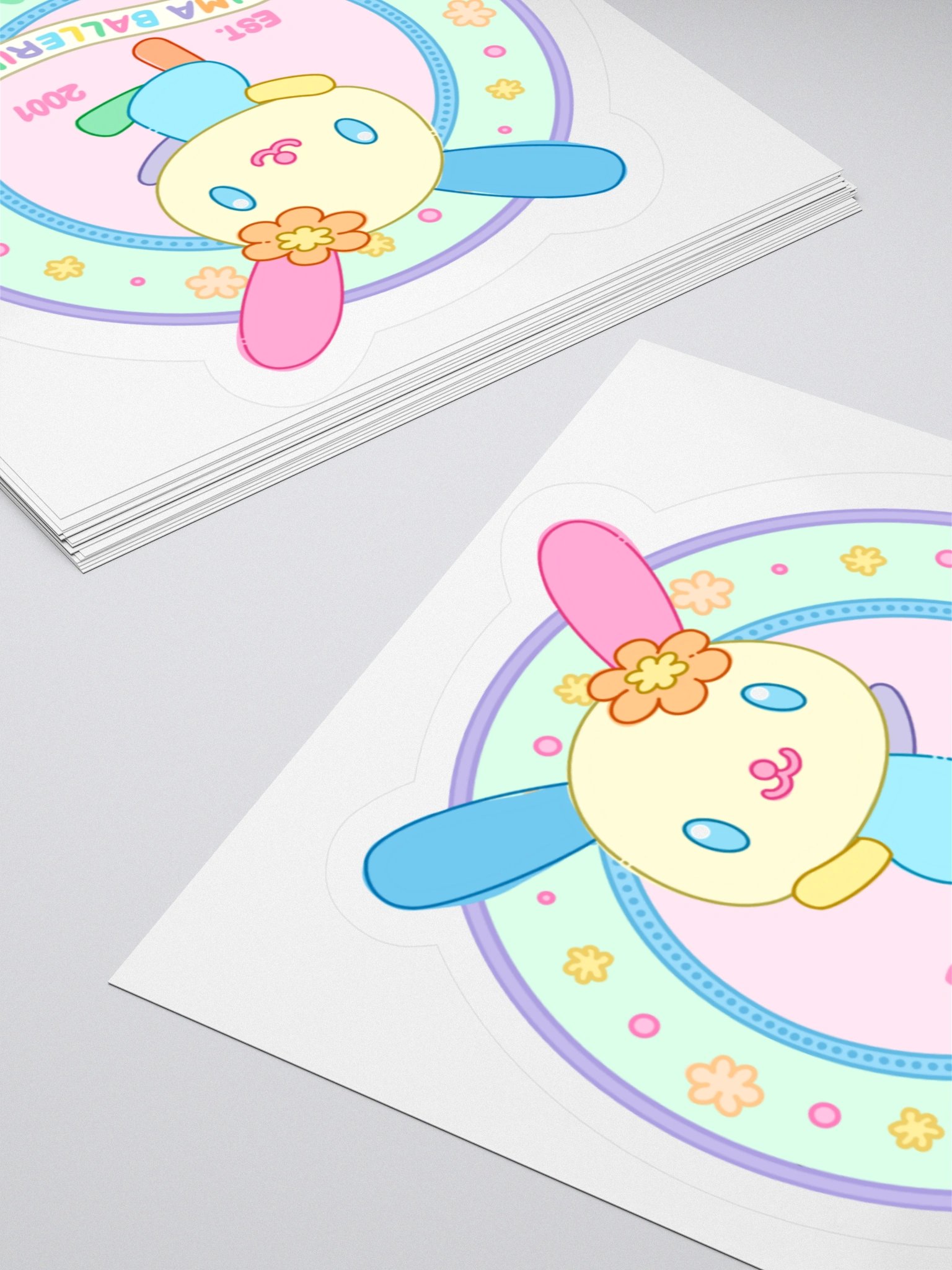 Rainbow Bunny Sticker product image (11)