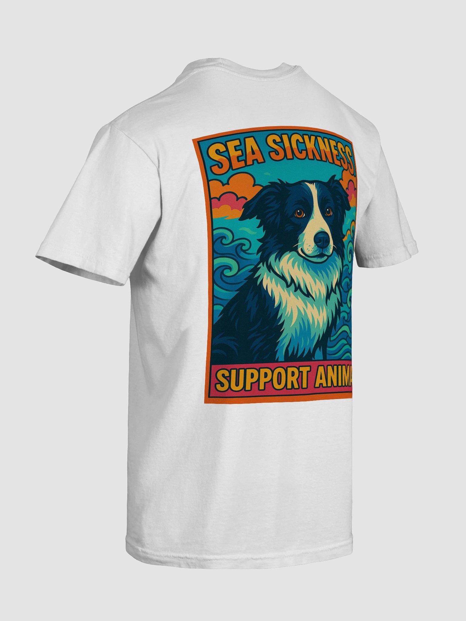 Sea Sickness Support Animal T-Shirt product image (7)