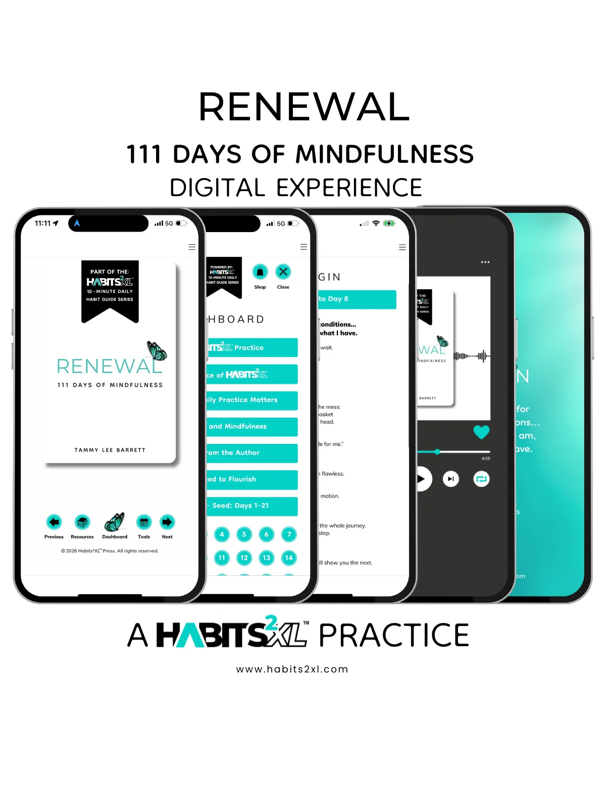 Renewal: 111 Days of Mindfulness - Digital Experience product image (1)