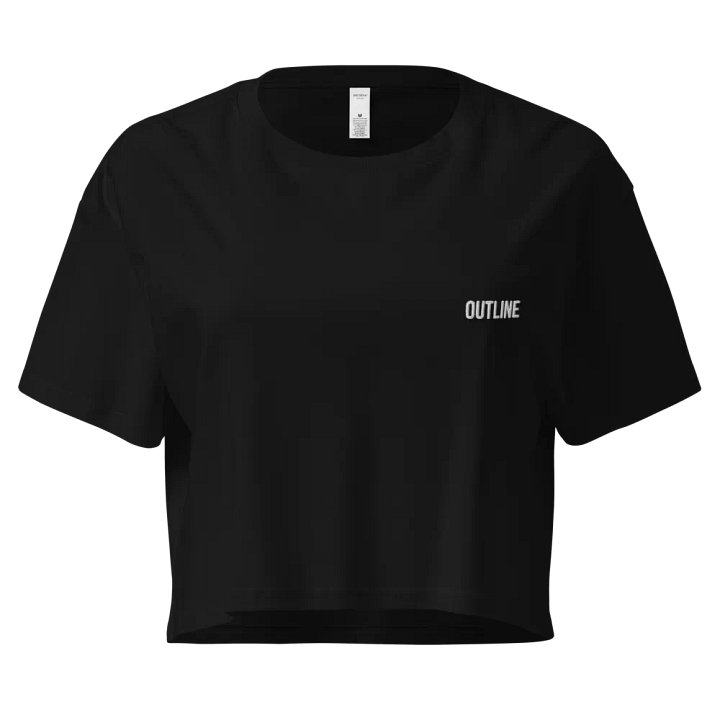 Outline Classic Logo Crop Top product image (1)