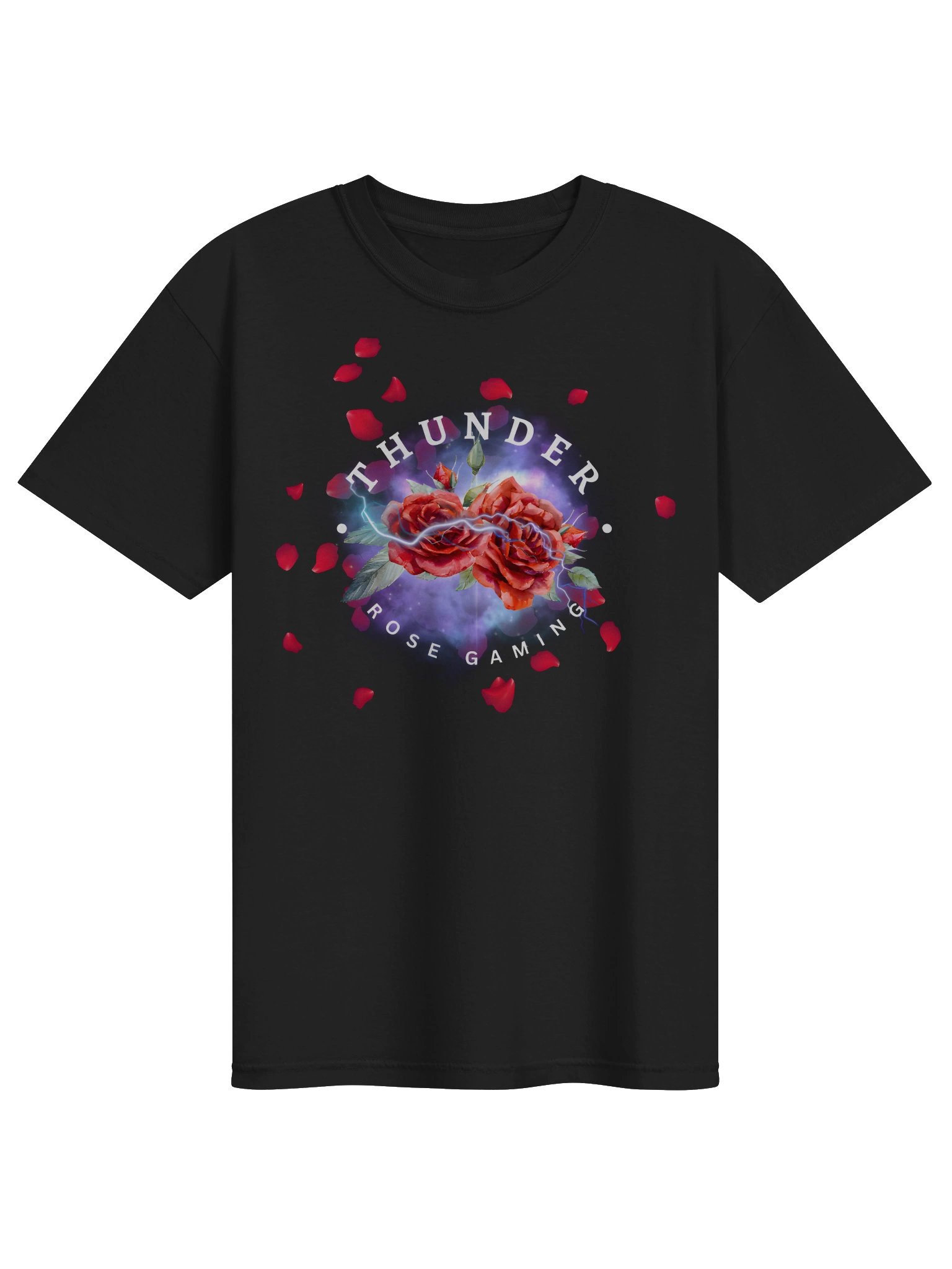 Thunder Rose Gaming Rose Lightning Tee product image (1)