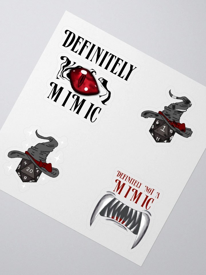 mimic and Dice Stickers product image (6)
