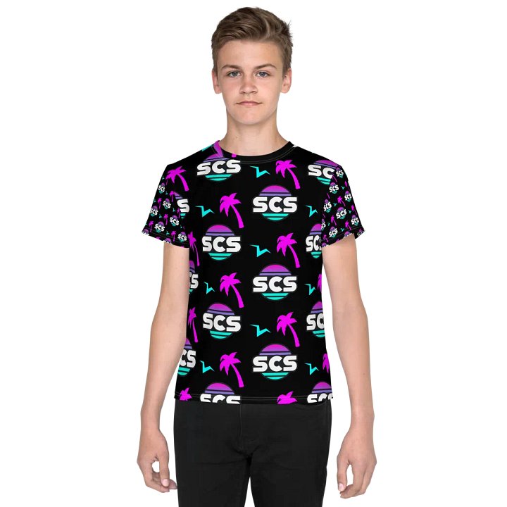 SCS YOUTH CREW NECK T-SHIRT product image (1)