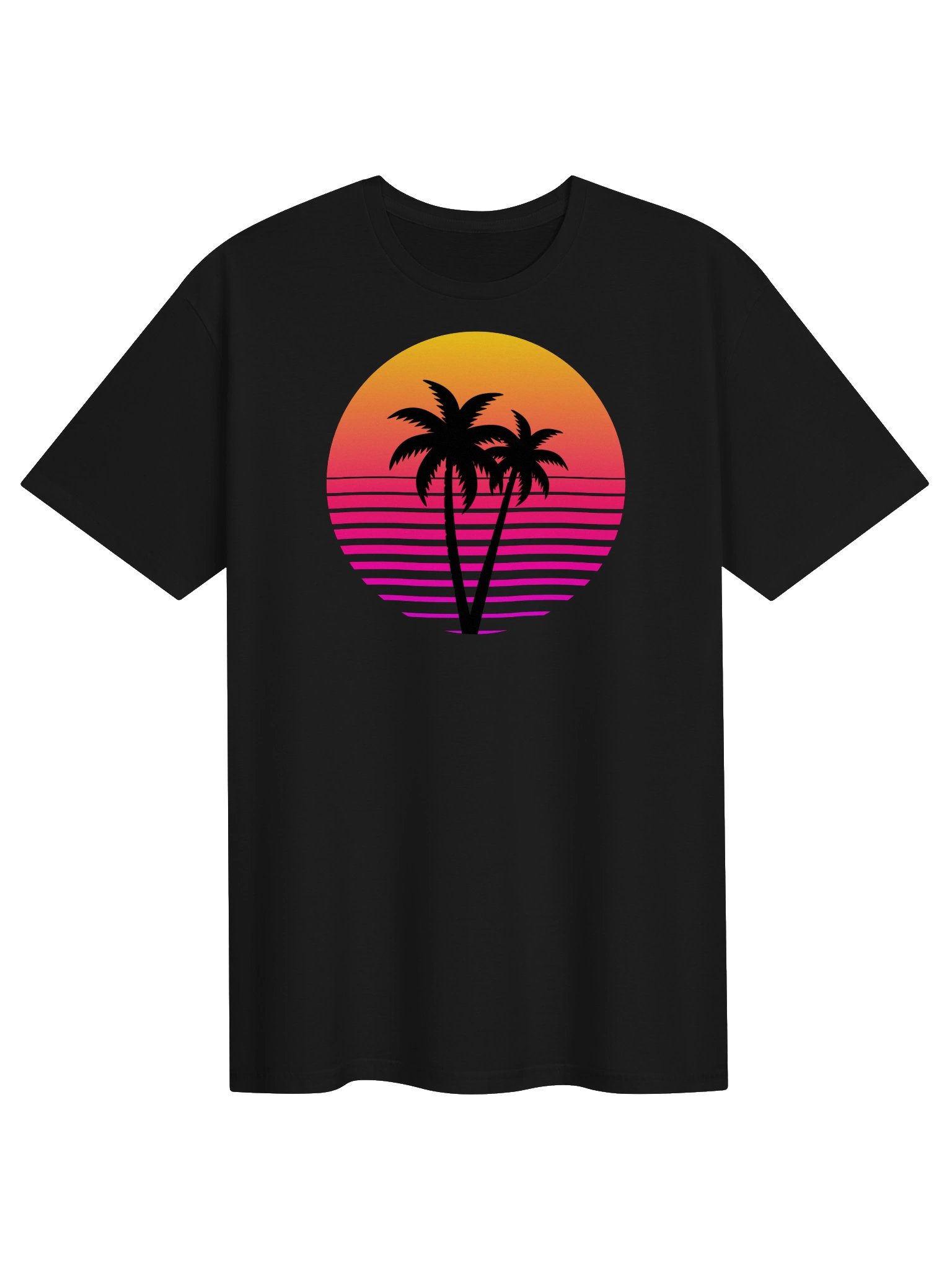 SYNTHWAVE PALMS T-Shirt product image (1)
