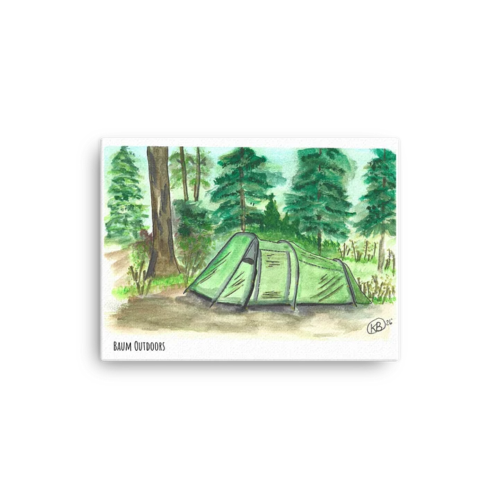 E-Bike Camping Painting product image (1)