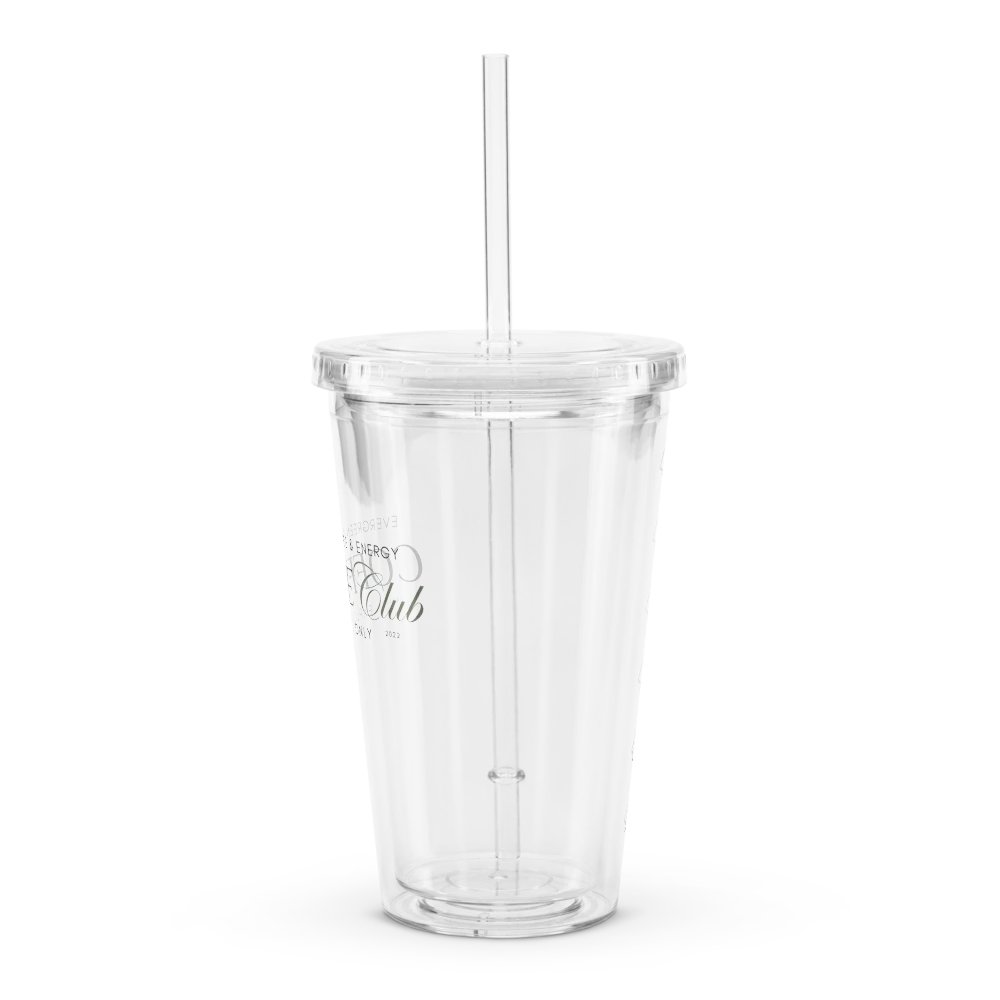 Coffee Club Clear Plastic Tumbler | Sip Society product image (3)