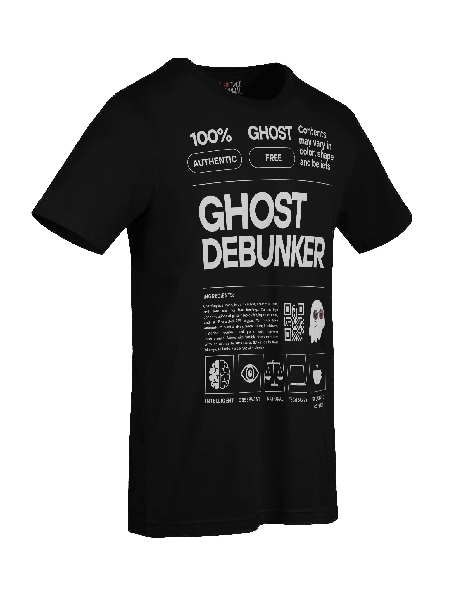 Certified Ghost Debunker (Dark Colors) Premium Tee product image (62)