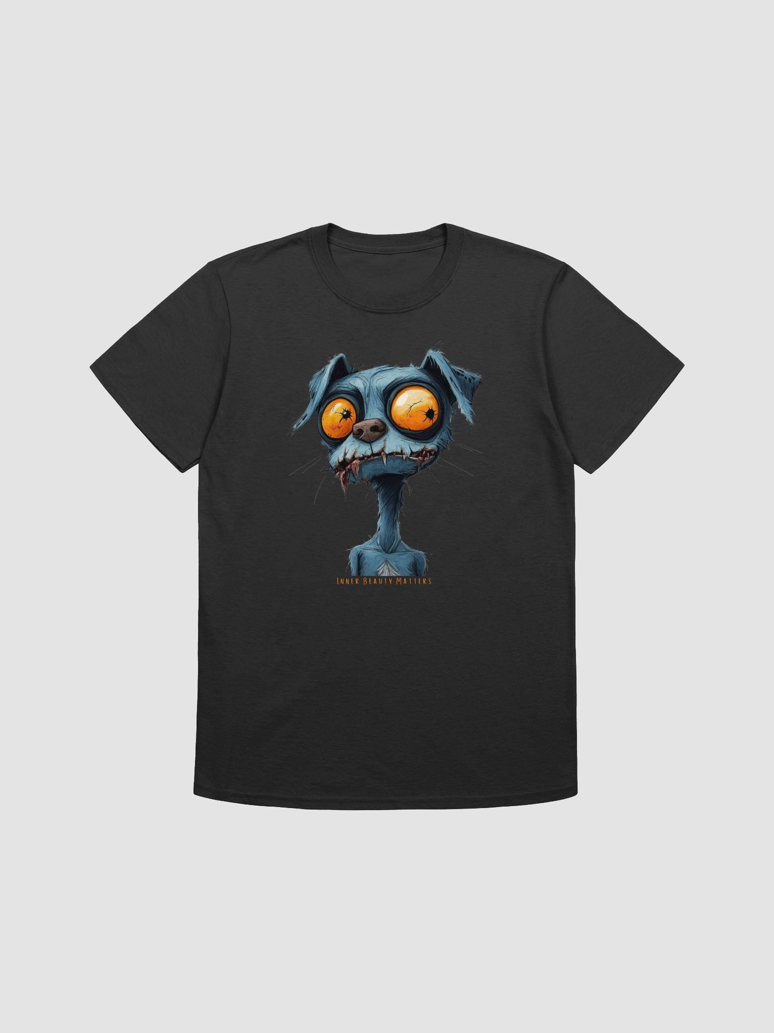 Inner Beauty Matters Zombie Dog Unisex Tshirt product image (3)
