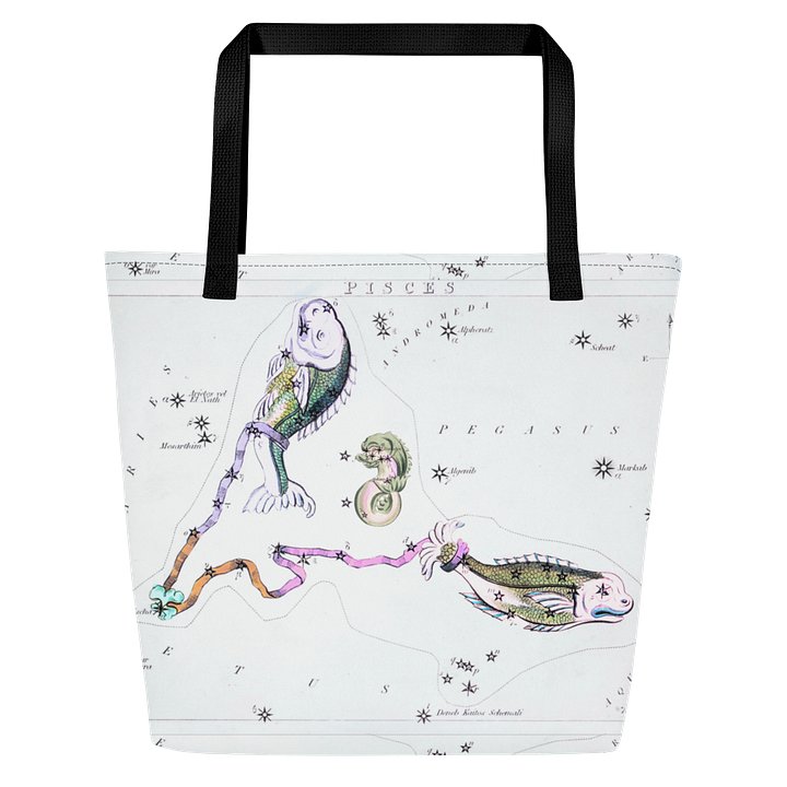Where the Pisces Swim tote product image (1)