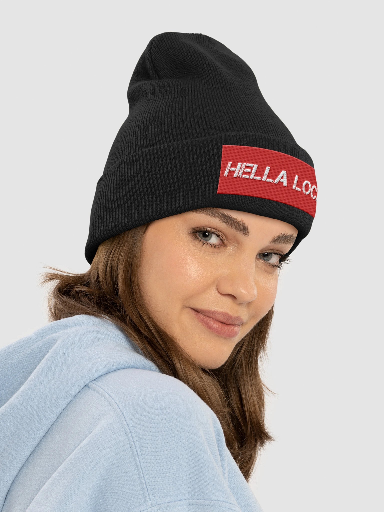 Hella Local black beanie product image (4)