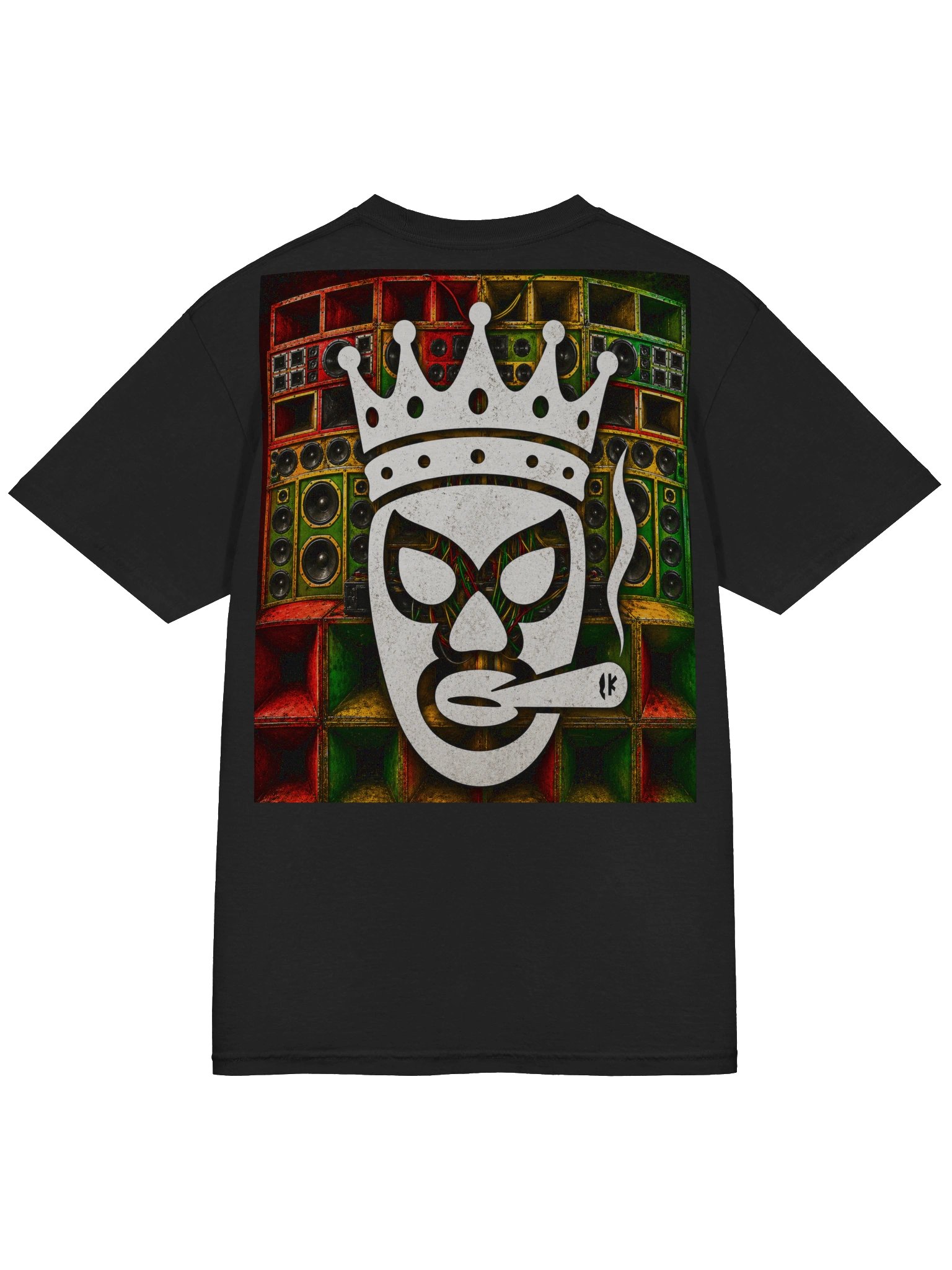 King Juave – Crown Mask Tee (Front & Back Edition) product image (4)