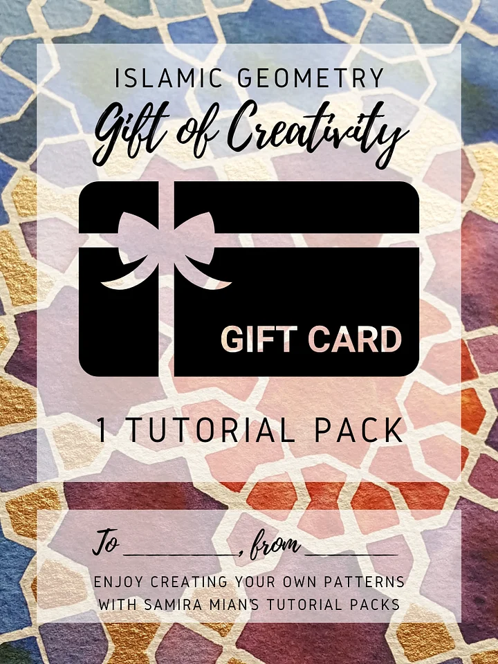 One Tutorial Pack Gift Card product image (1)