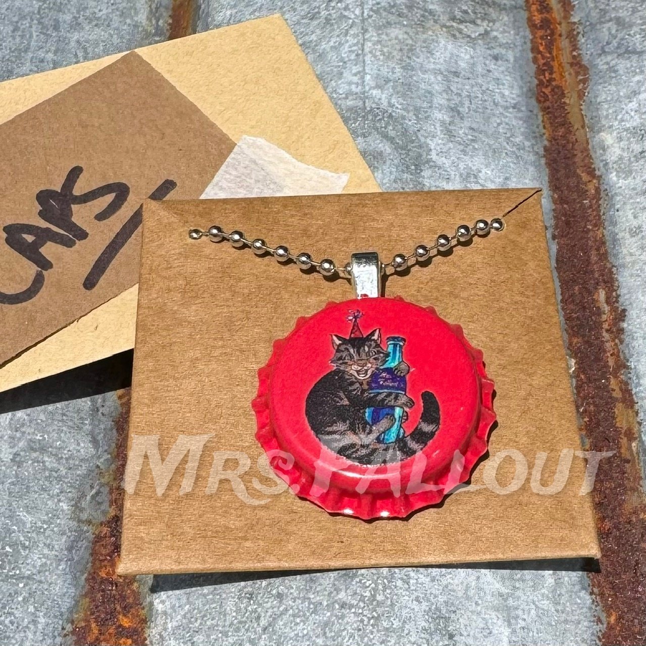 Cap Necklace (Chrome Finish) product image (4)