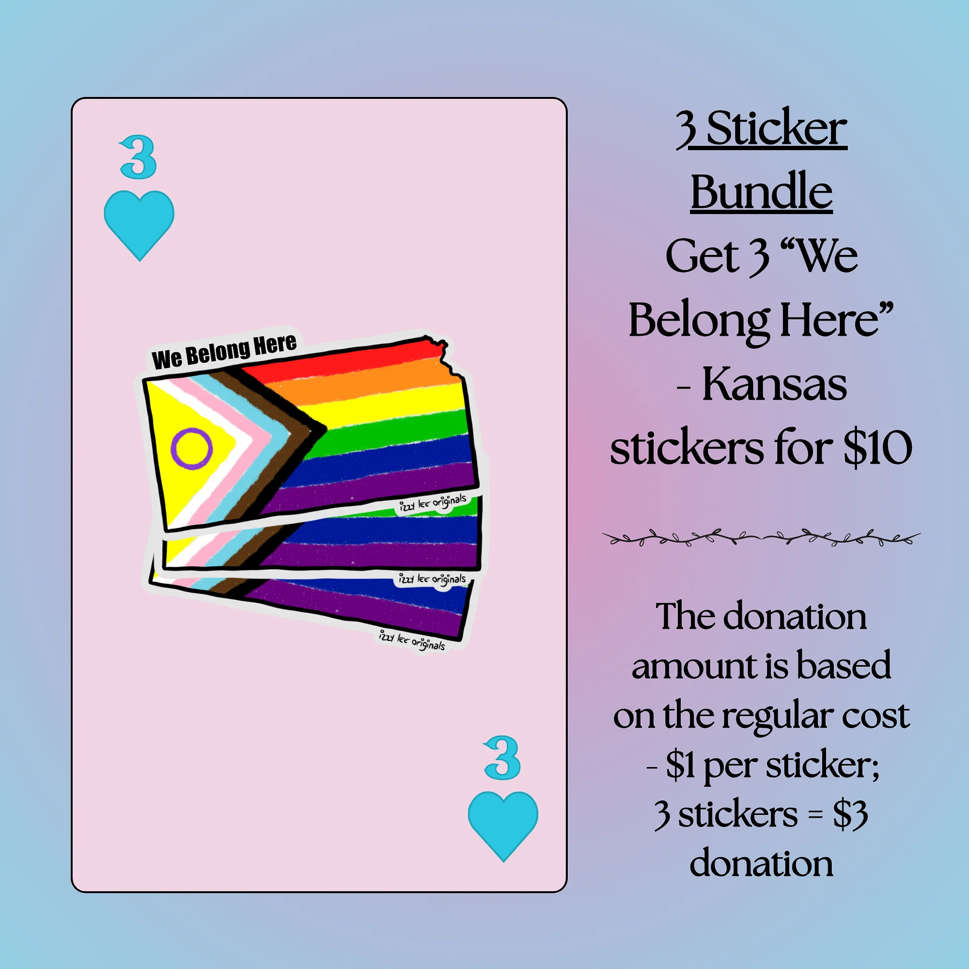 We Belong Here Sticker Bundles - Kansas product image (1)