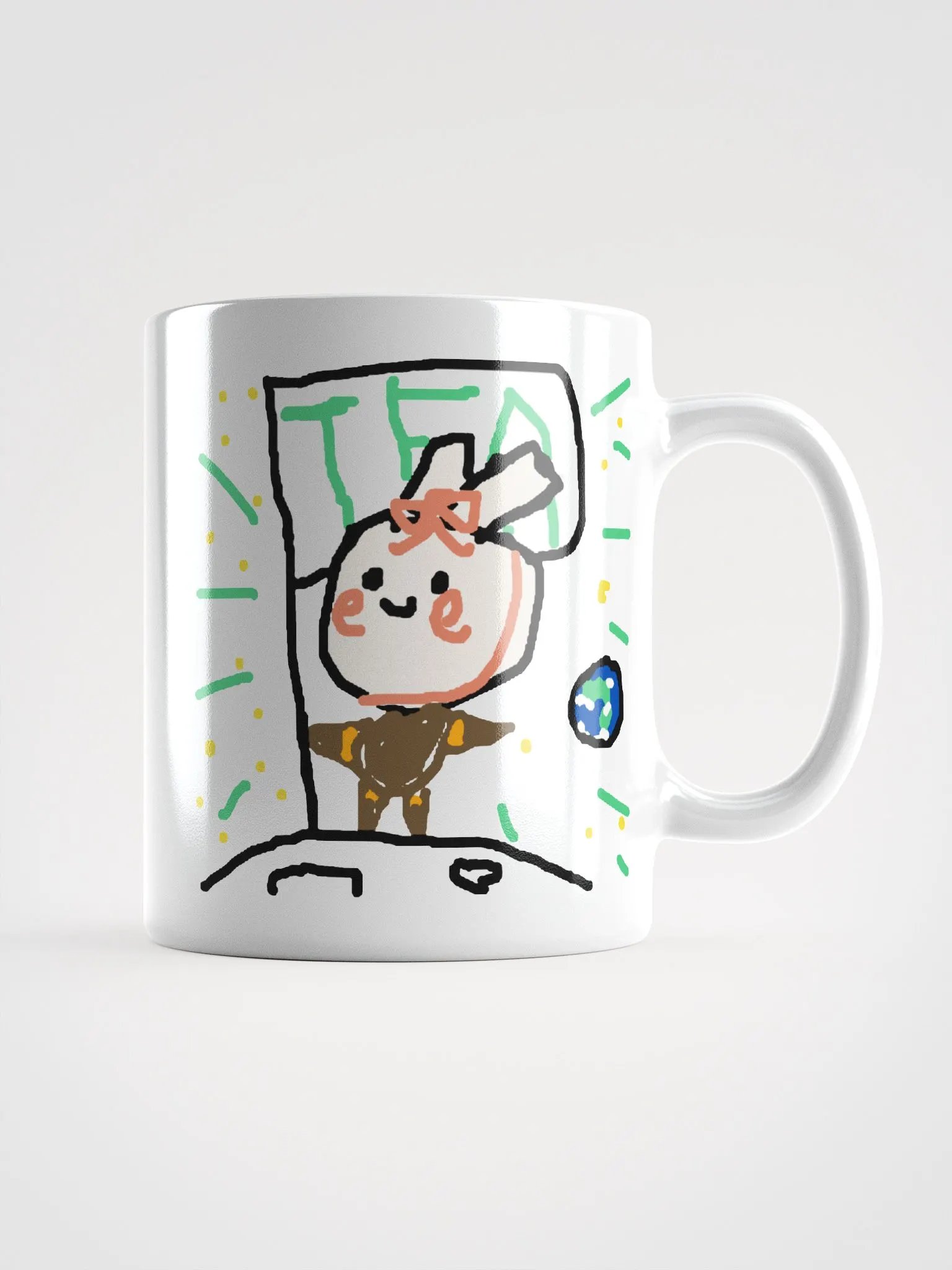 Pu Tea & Crime Mug product image (1)