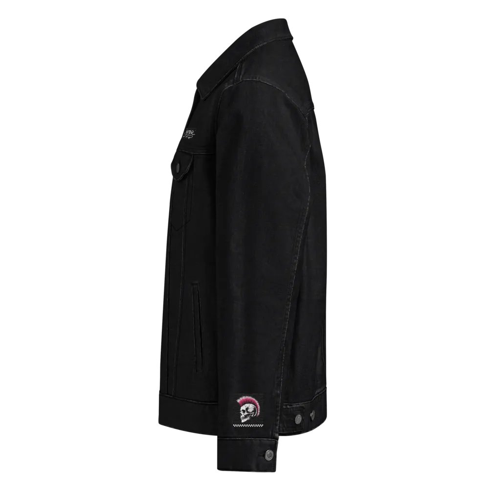 Classic Black Denim Jacket — by OGSkater product image (1)