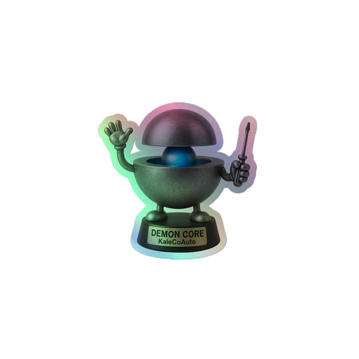 Holographic Demon Core Bobble Buddy product image (1)