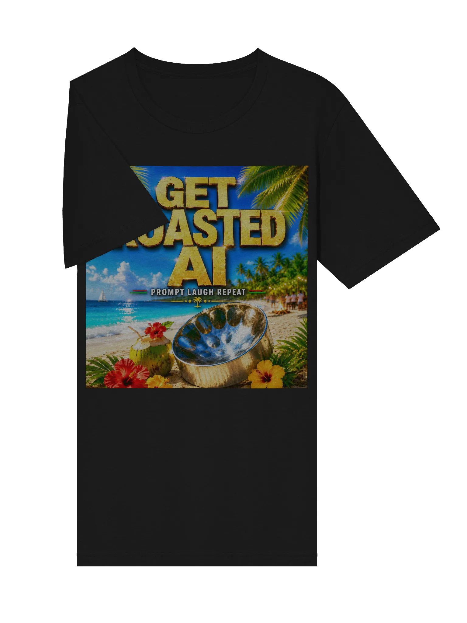 Get Roasted AI (PLR) - Ultra-Soft Triblend T-Shirt product image (11)