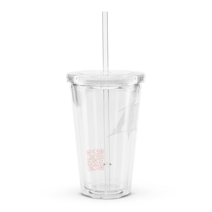 QR Code Red 16 oz Double Wall Tumbler product image (1)