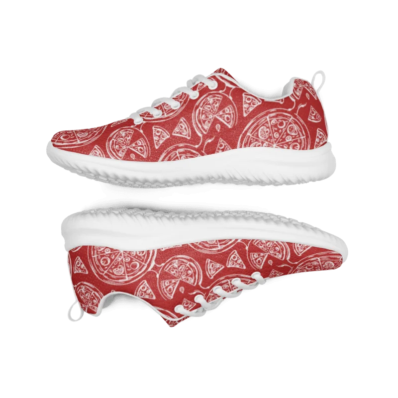 Pizza Athletic Shoes Red/White Male product image (1)