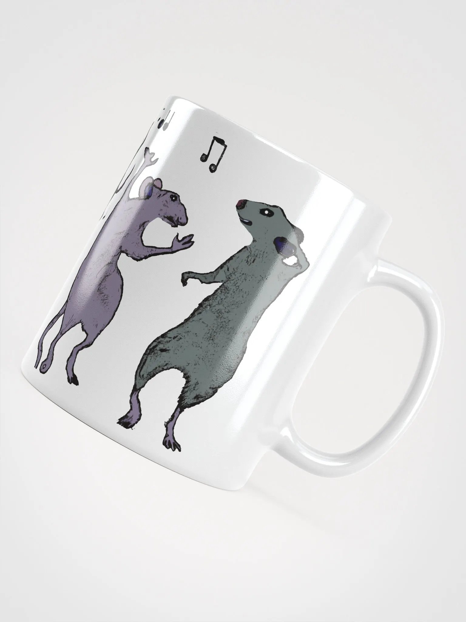 Six dancing rats mug product image (4)