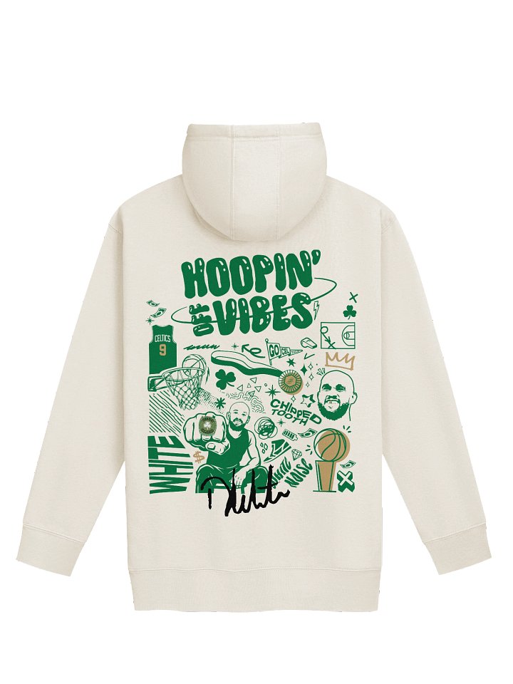 White Noise Podcast | Double-sided Hoopin' Off Vibes Hoodie product image (2)