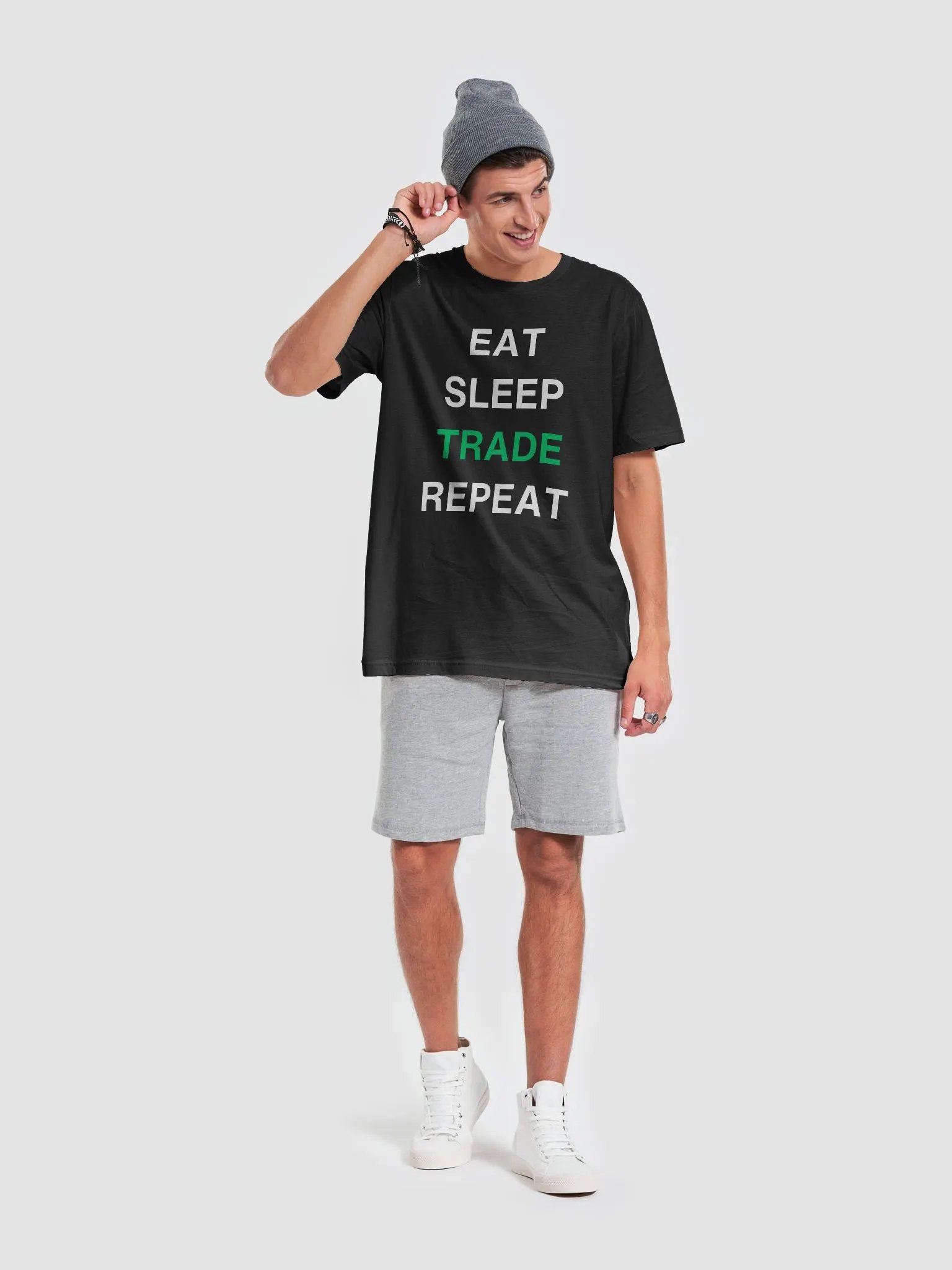 Eat, Sleep, Trade, Repeat Supersoft Comfort Tee product image (6)