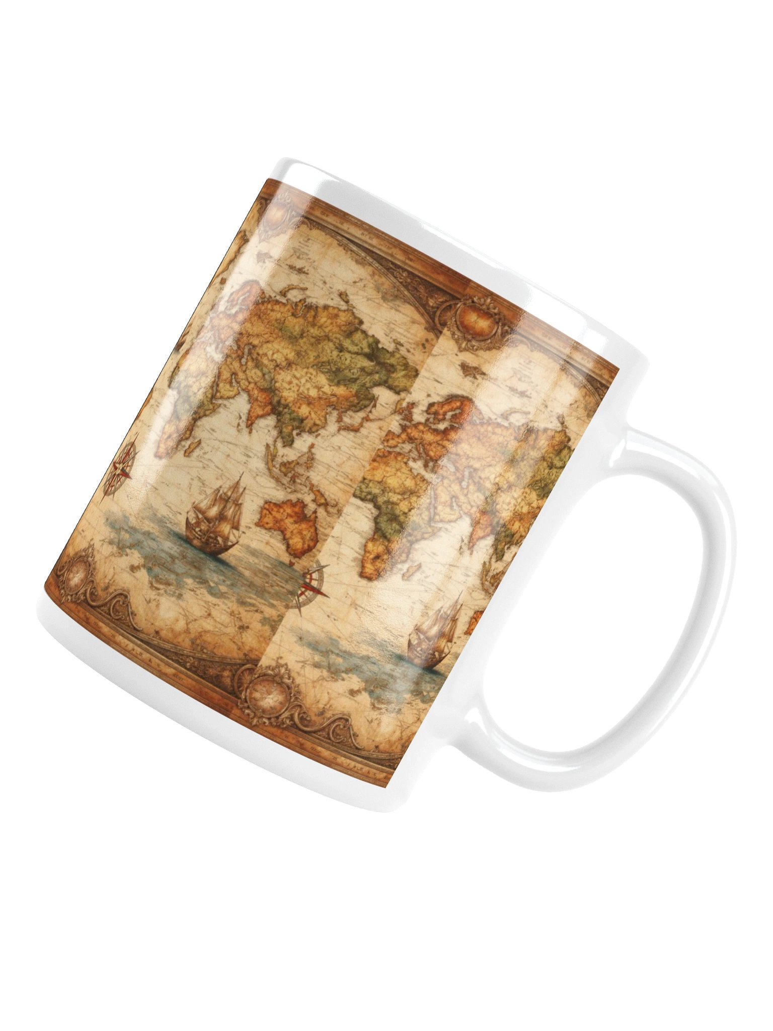 Ancient World Map Mug product image (13)