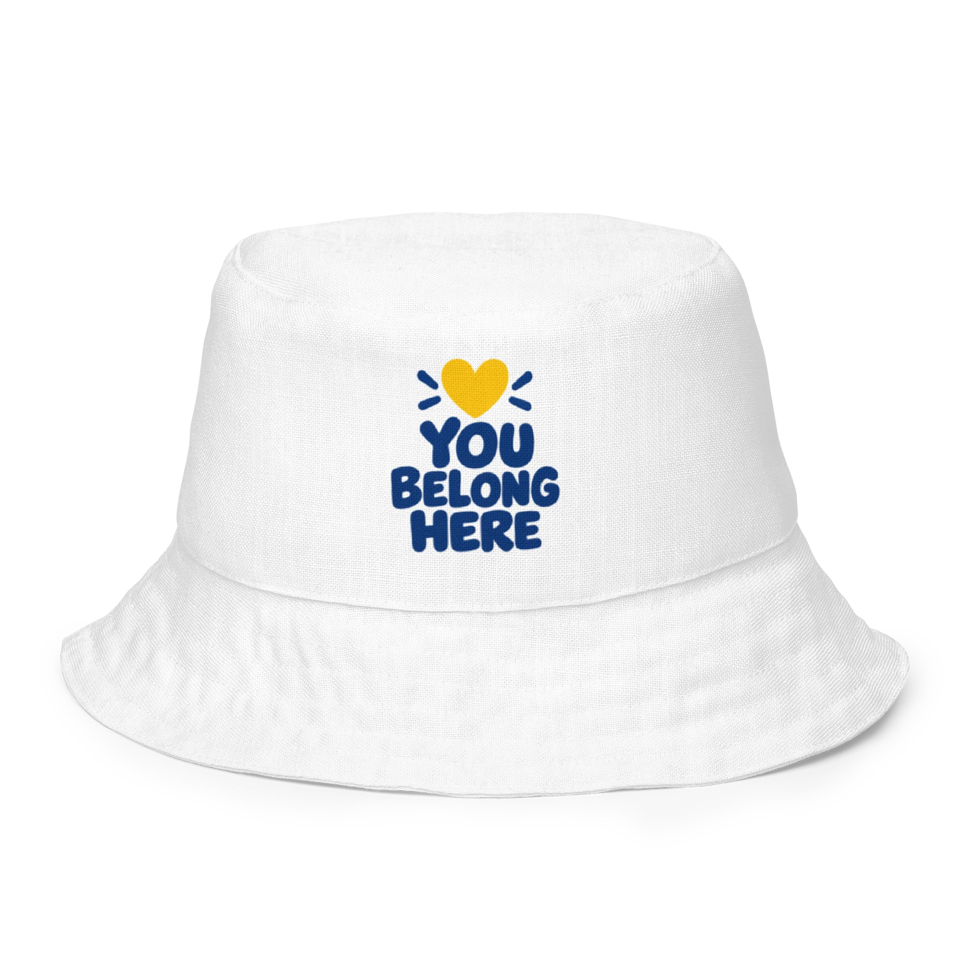 You Belong Here Heart Bucket Hat | Marcus & Byte product image (1)
