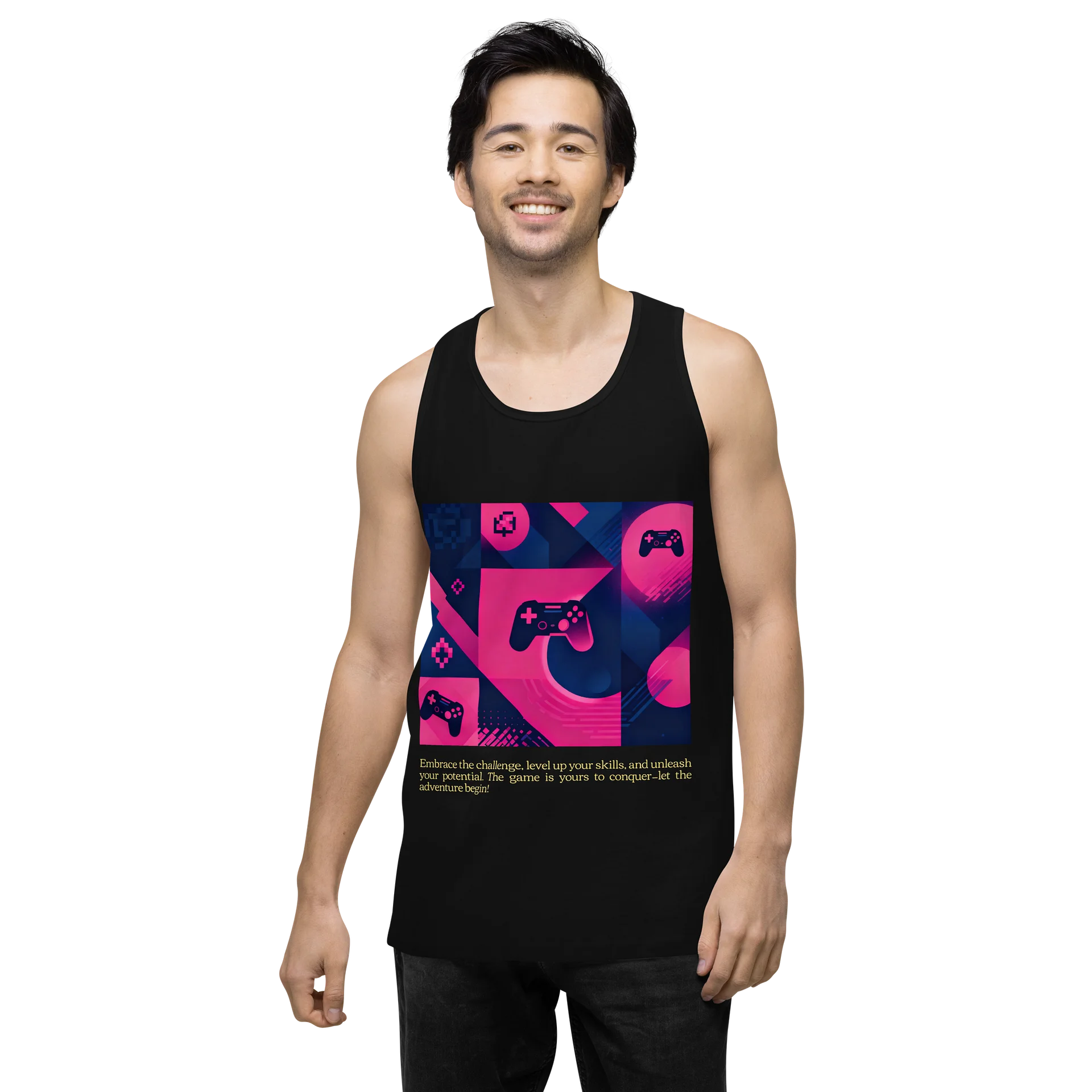 Pixel Power Men's Tank Top product image (2)