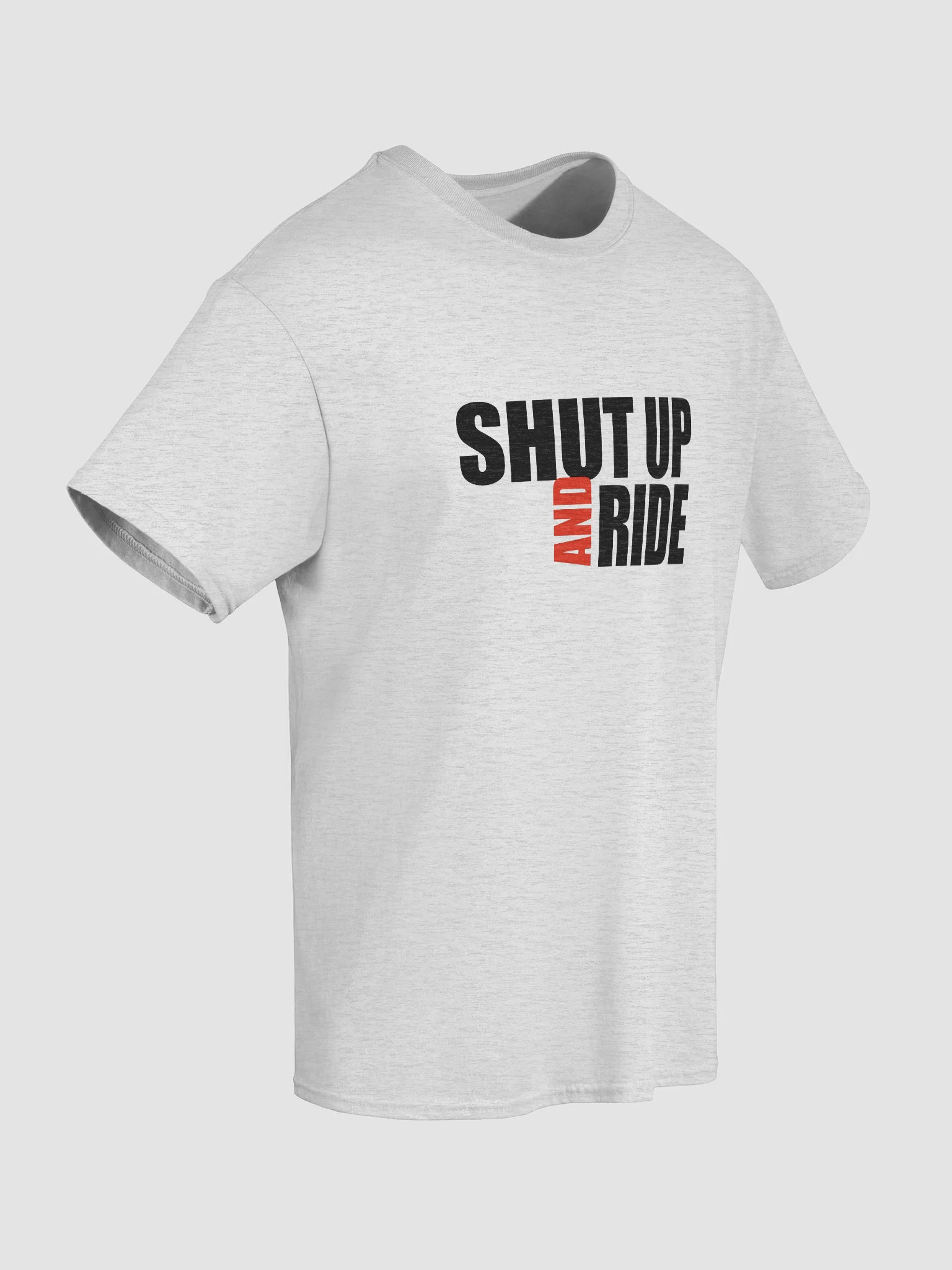 Shut Up and Ride Tee - Any Brand (Light) product image (6)