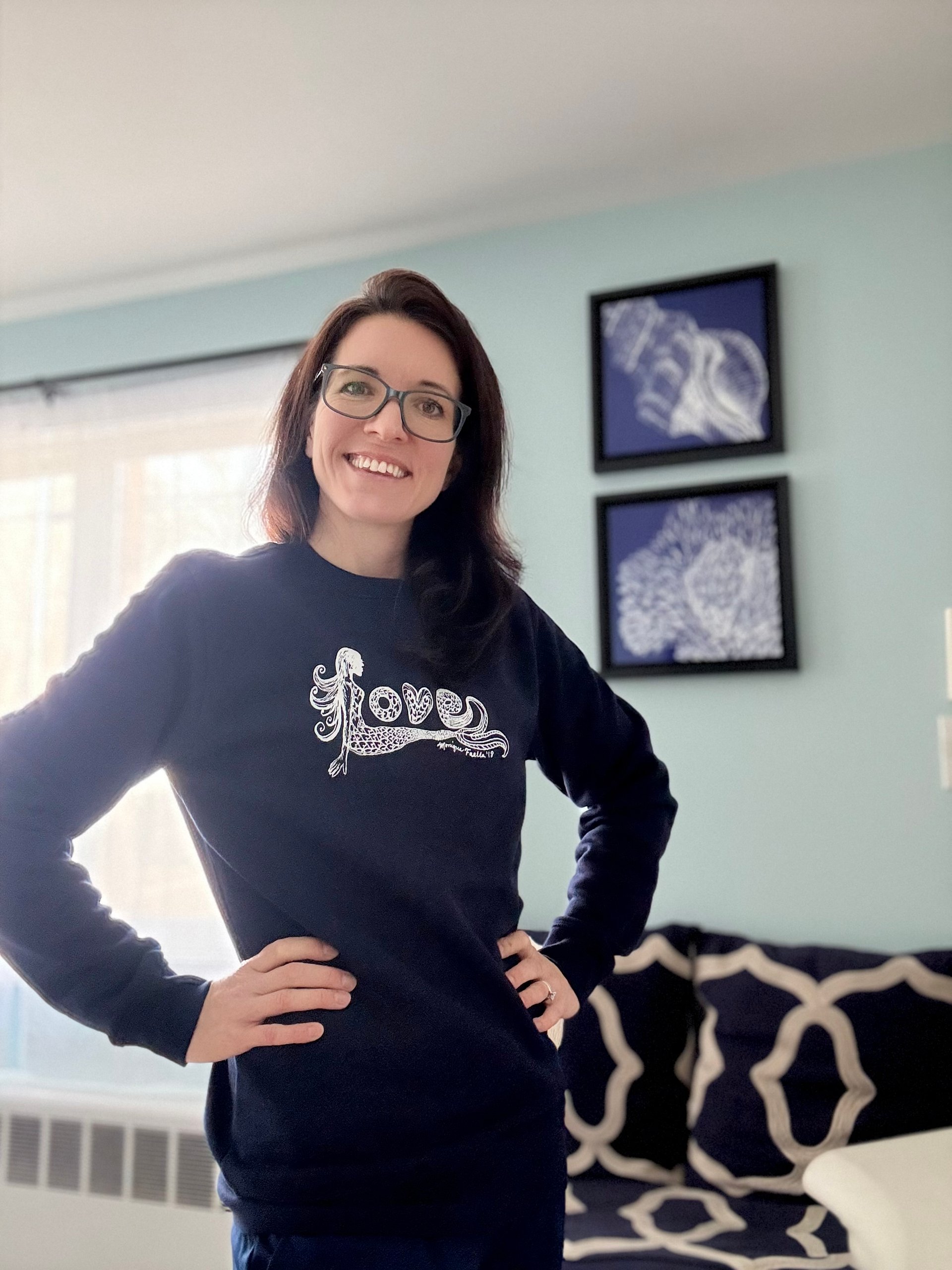 Mermaid Love | Premium Organic Sweatshirt product image (4)