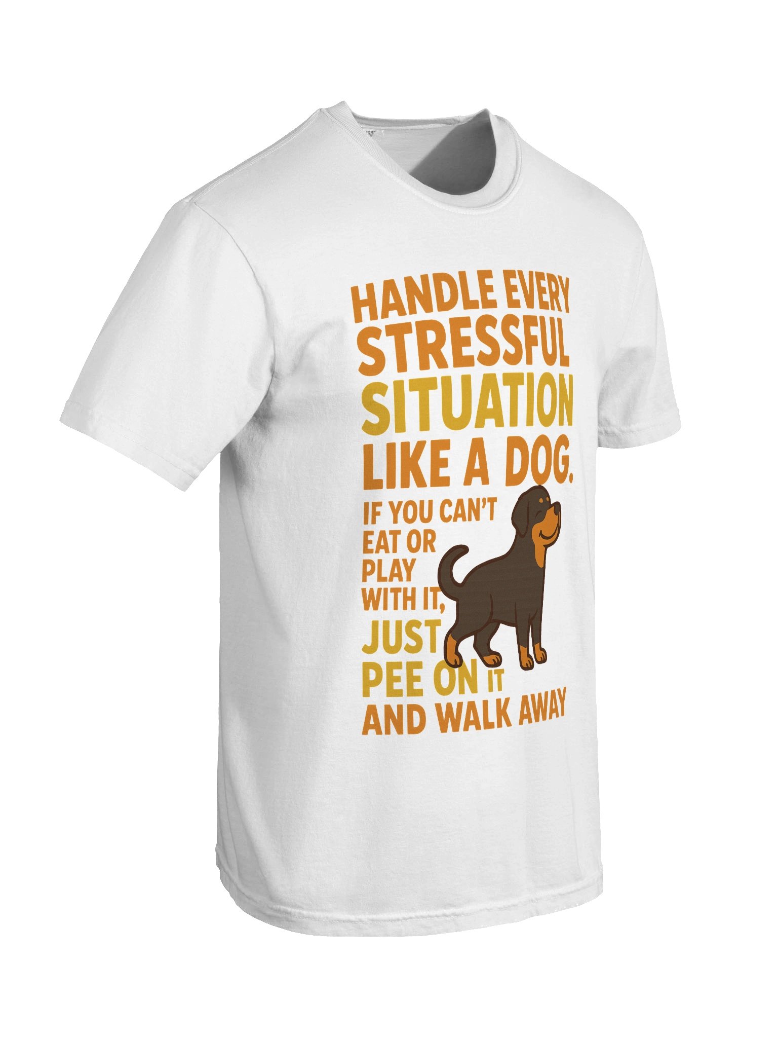 Rottweiler Pawsitive Attitude Tee product image (63)