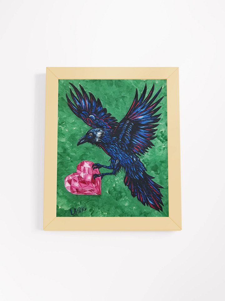 Raven's Gift Small Framed Print product image (2)