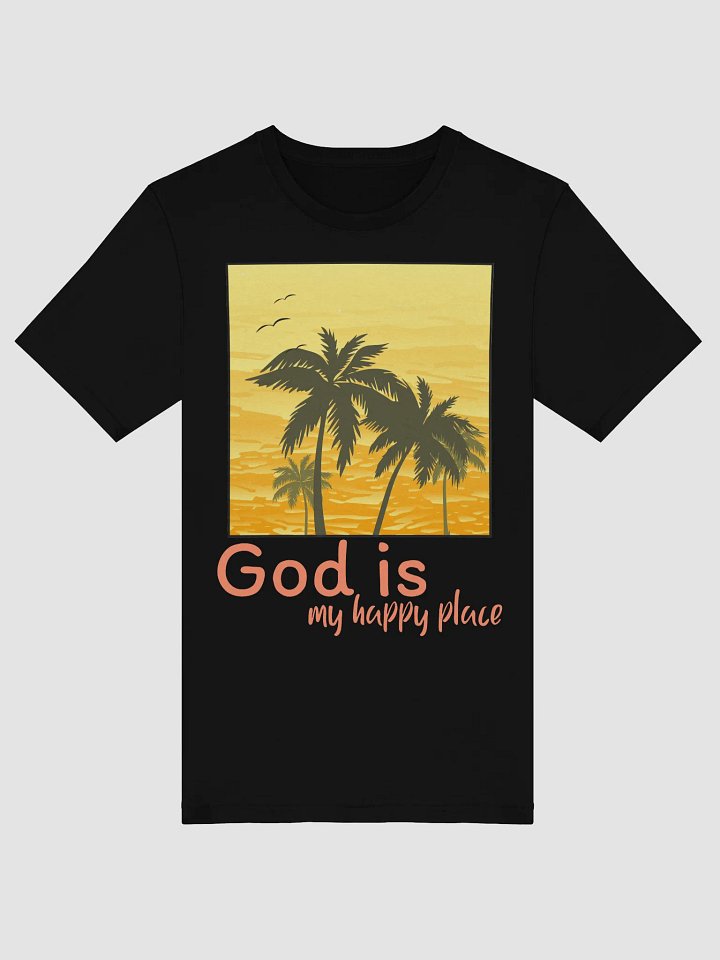 God is my happy place Silhouette T-Shirt product image (1)