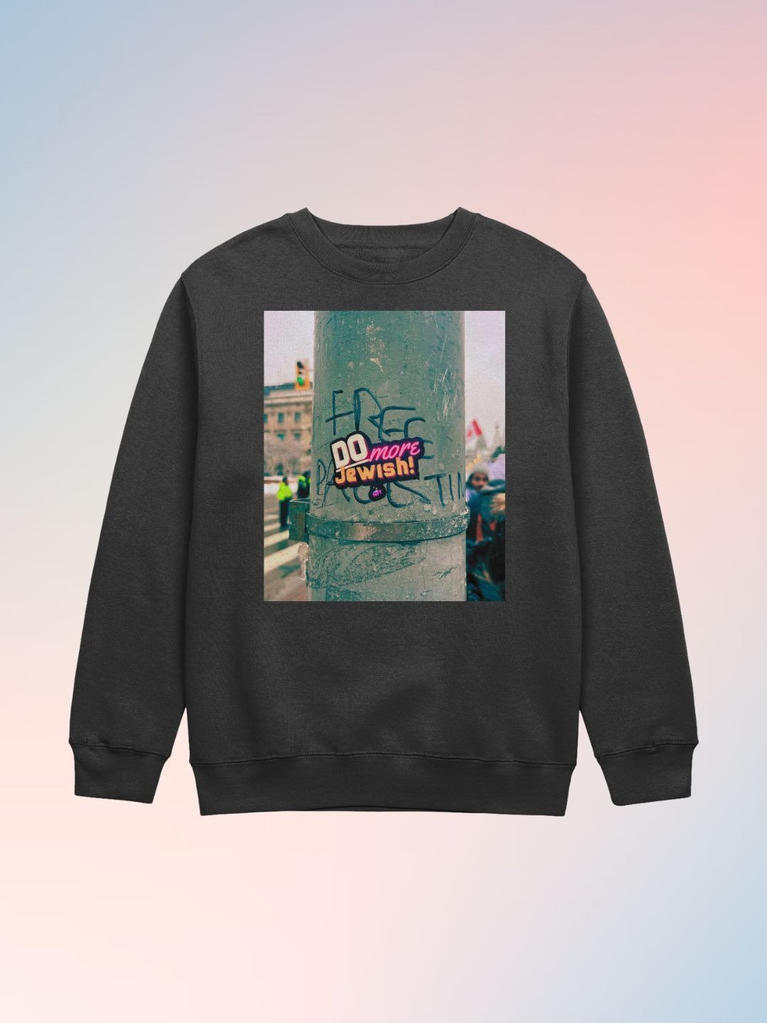 Do More Jewish Street Cred - Crew Neck product image (2)