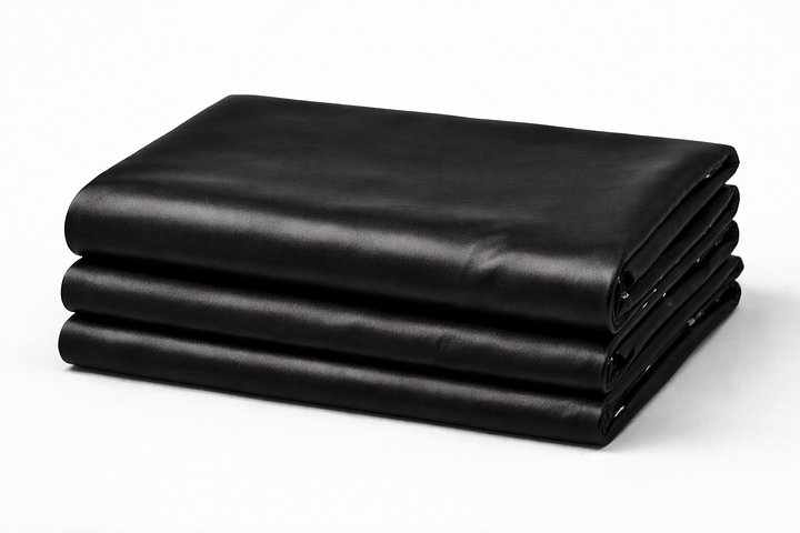 Black Faux Leather Fabric product image (1)
