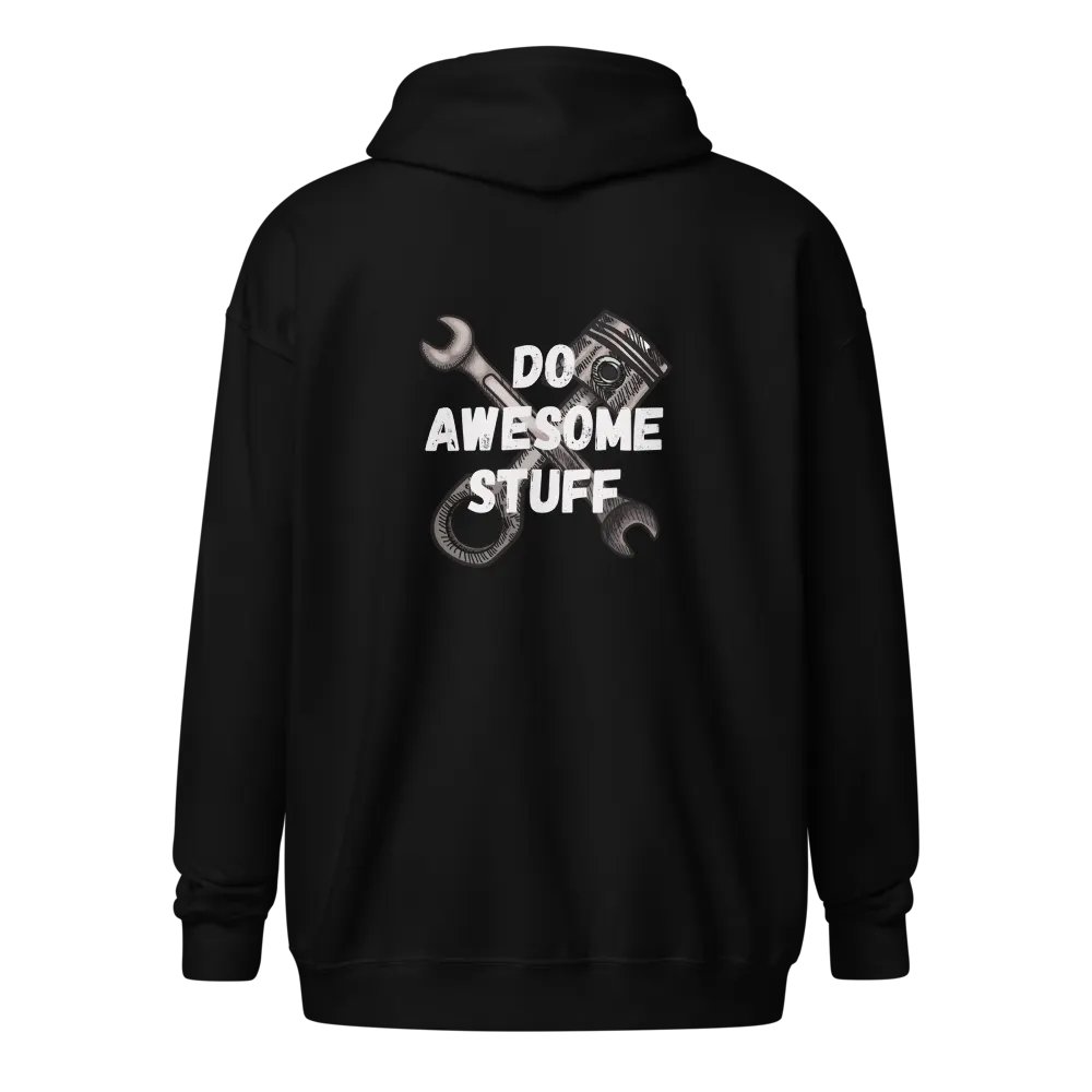Do Awesome Stuff Zip Hoodie product image (1)