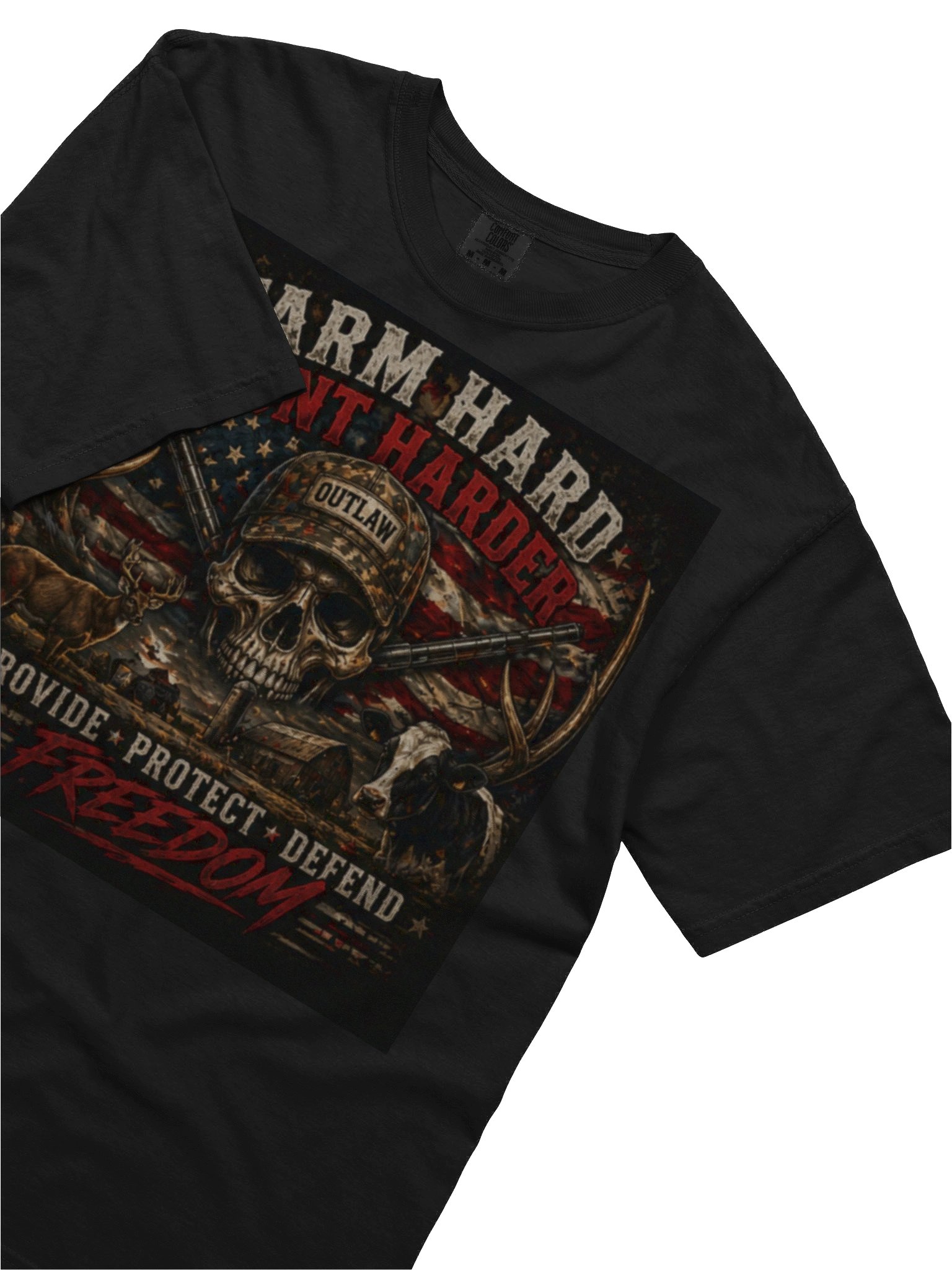 Farm Hard - Hunt Harder Comfort Colors Garment-Dyed Heavyweight T-Shirt product image (29)