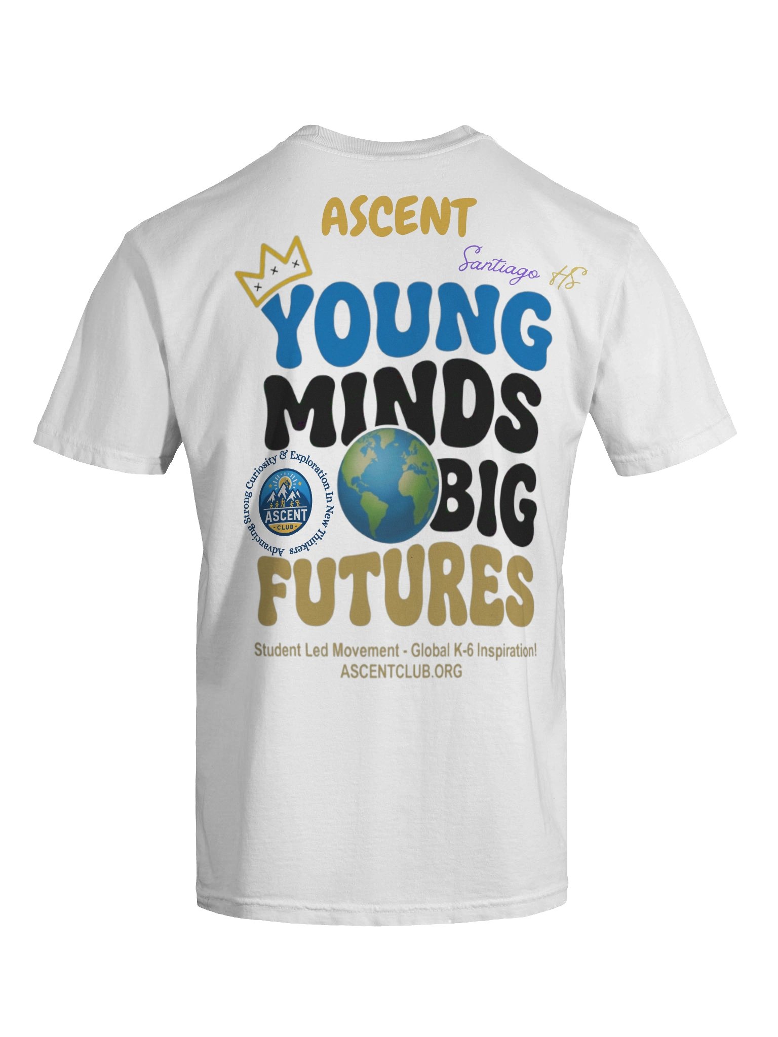 ASCENT Santiago HS Chapter Graphic T Shirt - Unisex - Design 3 product image (9)
