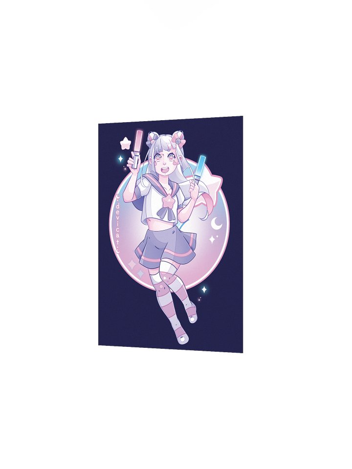 CandiCat Light Up Your Life 2024 Print product image (2)