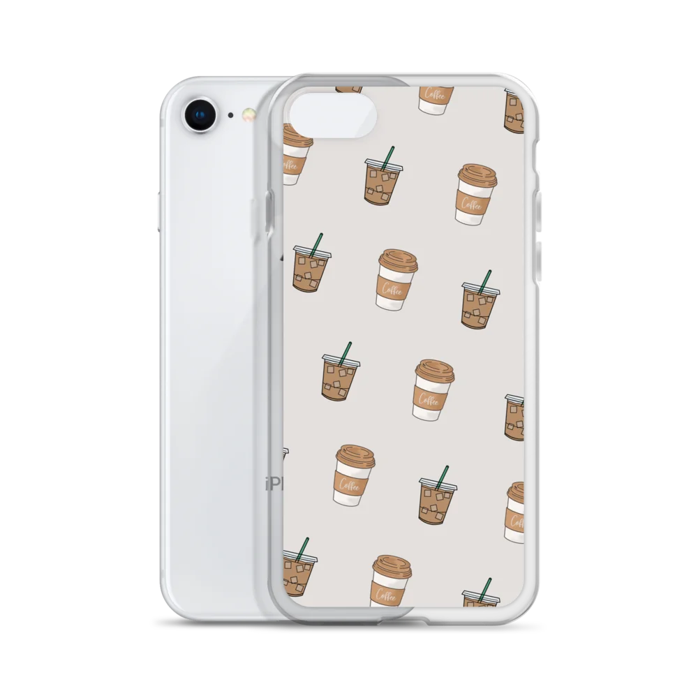 Morning Brew Coffee Clear iPhone Case product image (55)