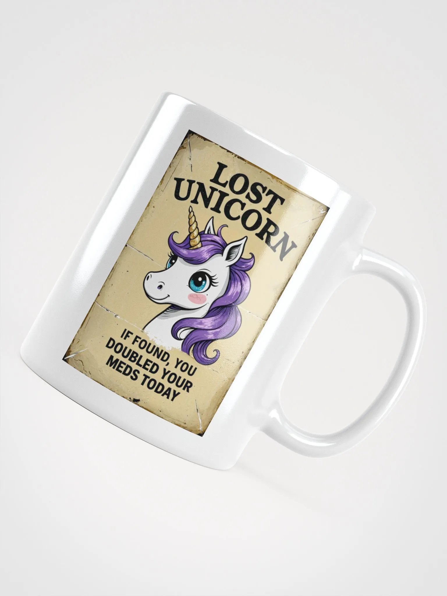 Lost Unicorn White Mug product image (12)