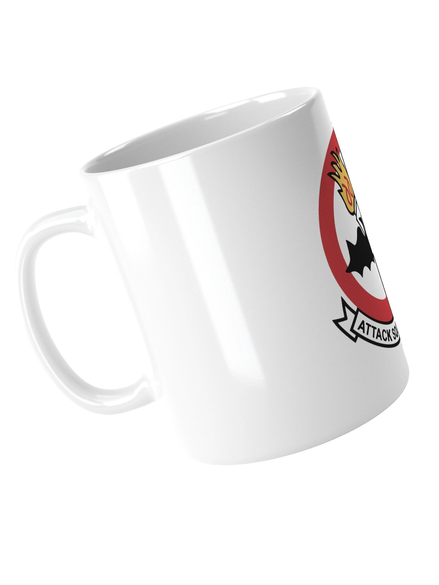 VA-127 Batmen White Glossy Mug! product image (4)