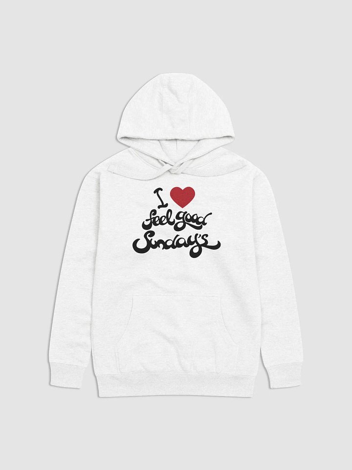 Feel Good Sundays - White Hoodie product image (1)