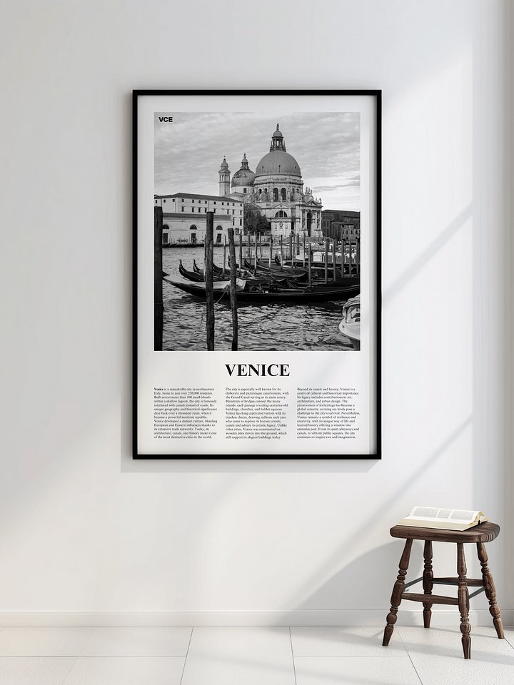 Venice 02 Newspaper Poster product image (2)