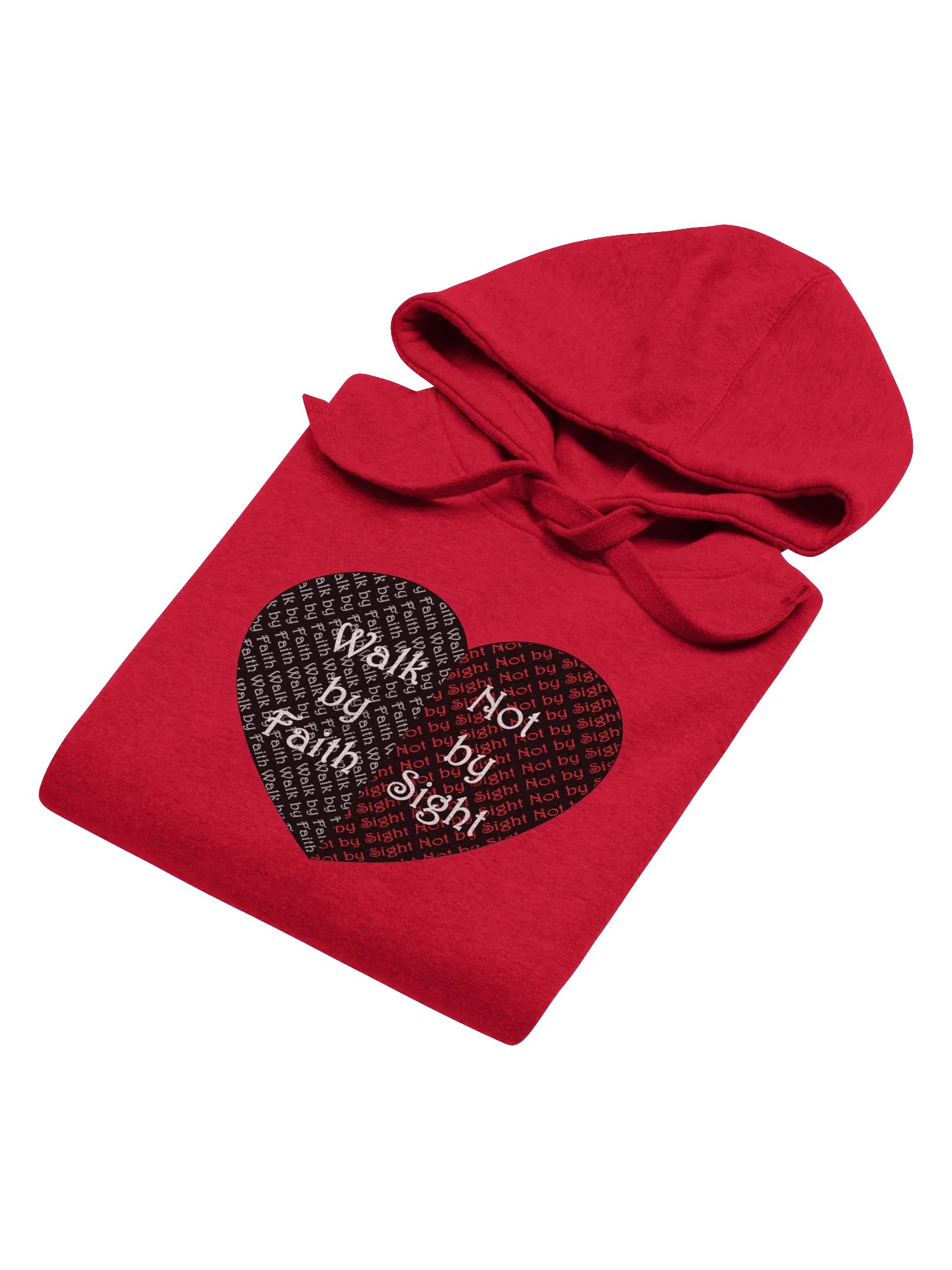 Faith and Sight Heart Cotton Heritage Premium Hoodie product image (3)