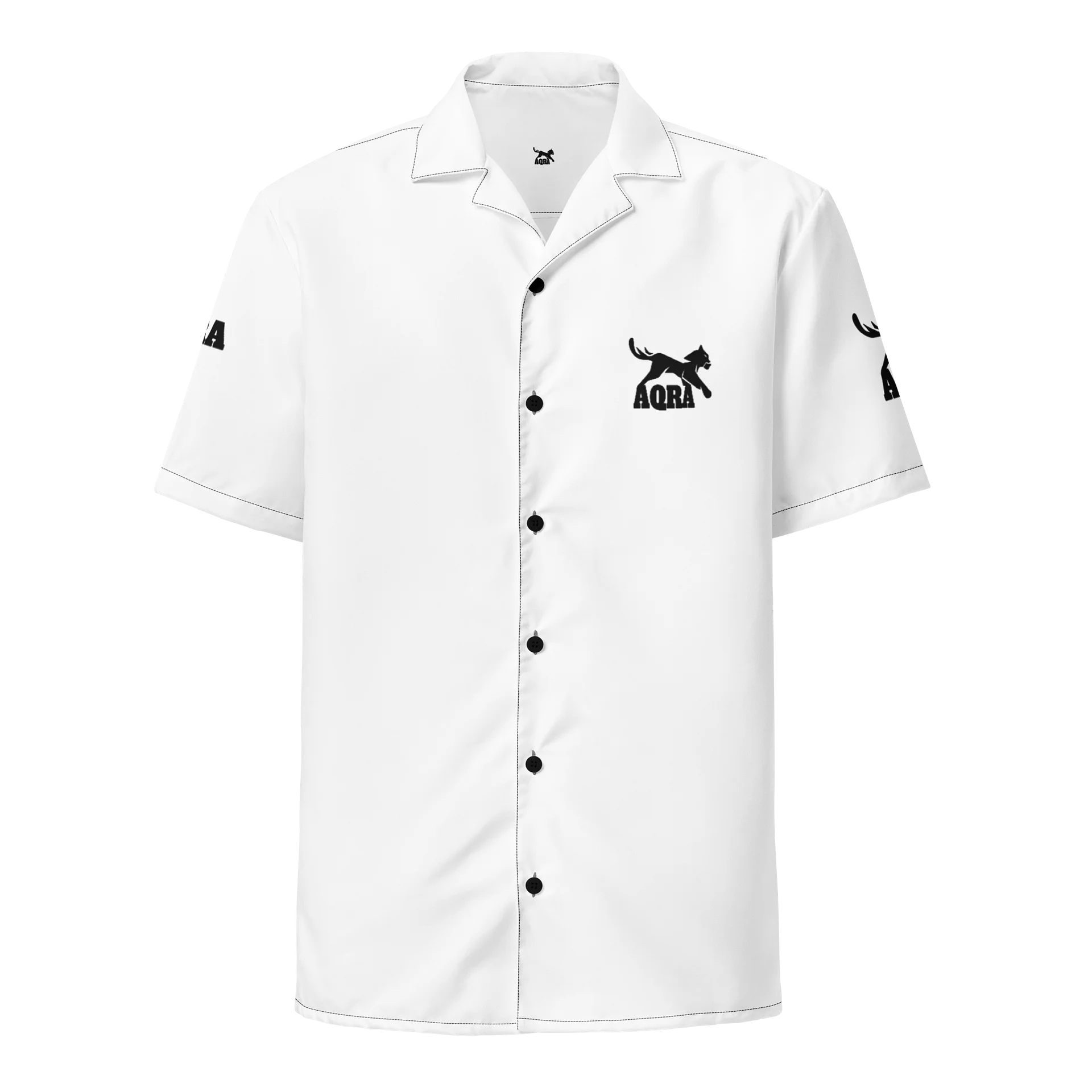AORA Panther Silhouette Hawaiian Shirt product image (4)